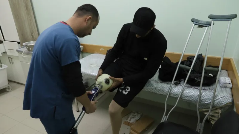 W Strefie Gazy, objętej izraelską blokadą, Palestyńczycy czekają miesiącami na protezę